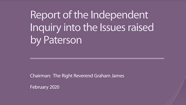 Cover of Paterson Inquiry report